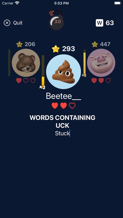 Word Bomb: Multiplayer