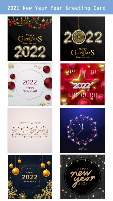 2022 - Happy New Year Stickers screenshot 3