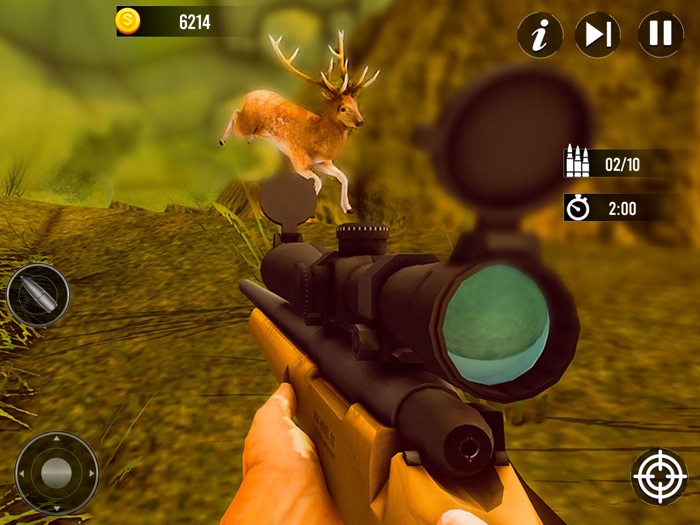 荒野 動物 狙擊手 打獵 模擬