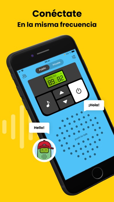 Walkie-talkie - COMUNICACIÓN iPhone Capturas de pantalla