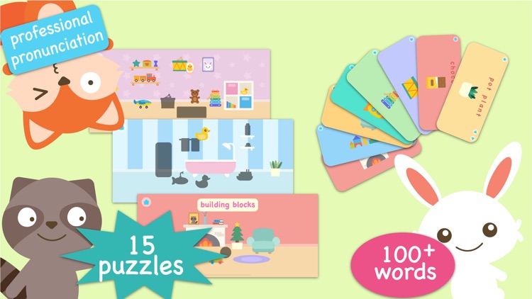 Puzzle & Words Games for kids