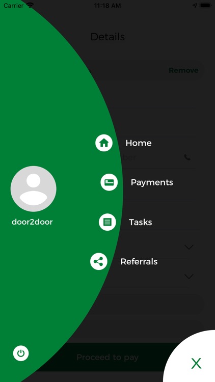 DOOR TO DOOR DISPATCH-CUSTOMER screenshot-5