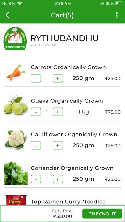 RythuBandhu - Online Grocery screenshot-4