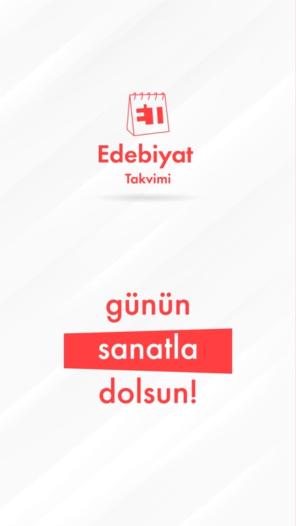 Edebiyat Takvimi Sanat Seçkisi