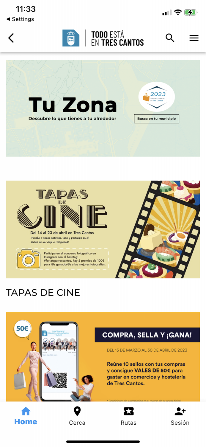 Todo está en Tres Cantos