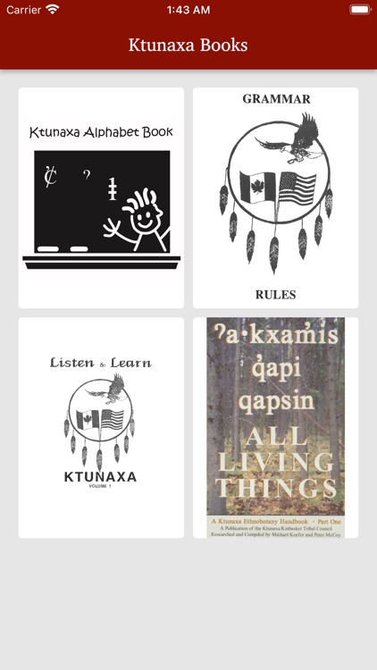 Ktunaxa Books