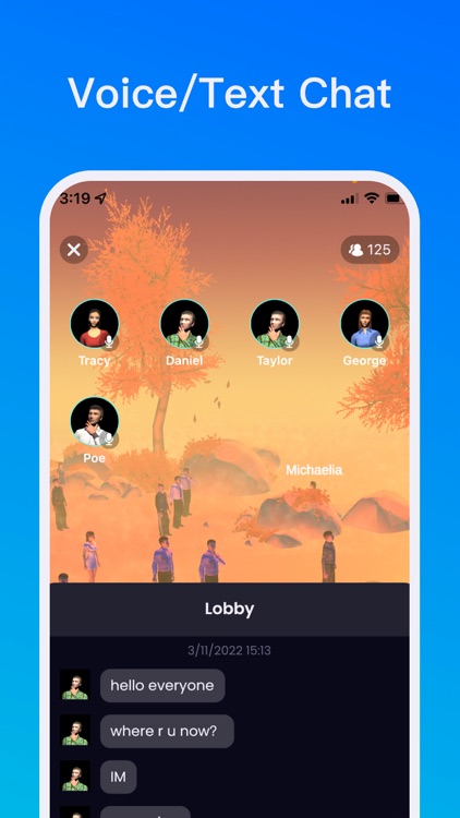 MetaWorld - 3D Voice Chat screenshot-3
