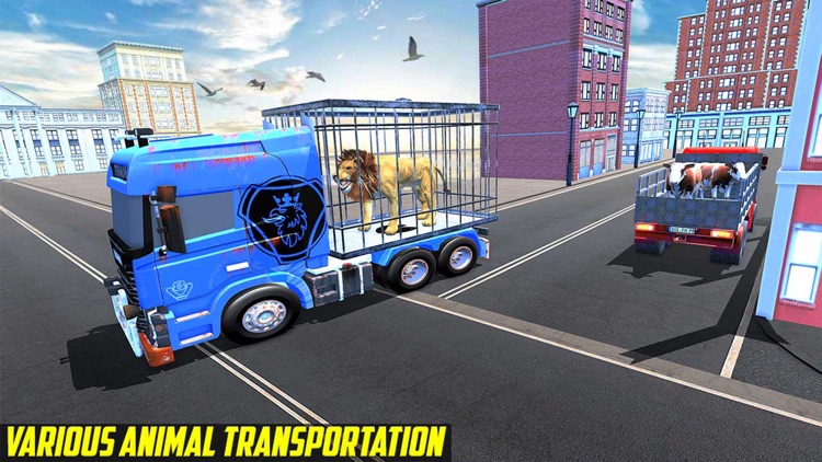 Truck Animals Transport Sim