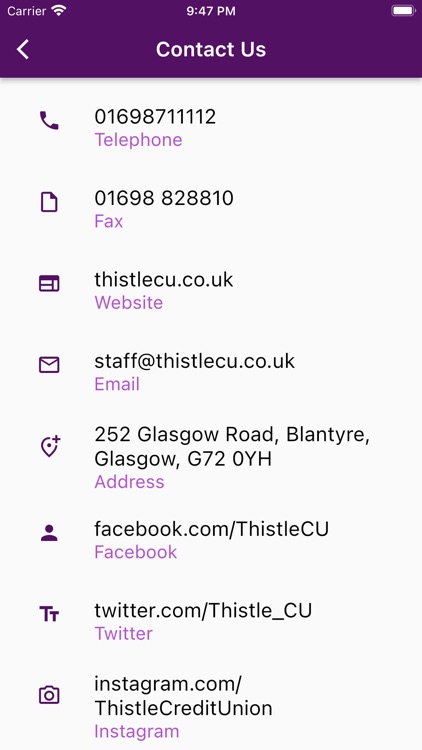 Thistle Credit Union