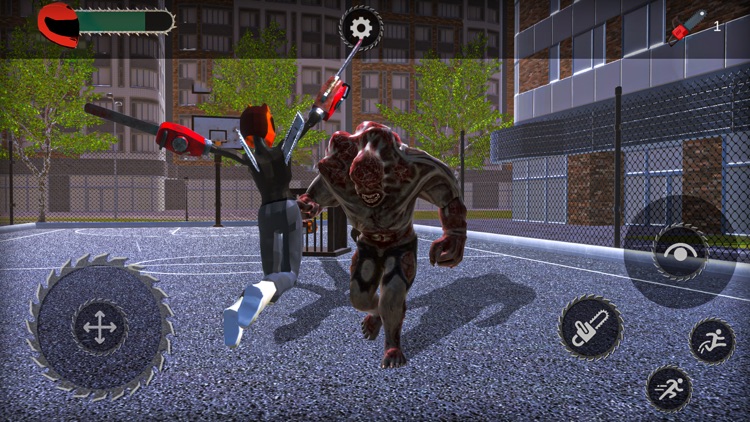 Chainsaw Hand 3D Demon Fight