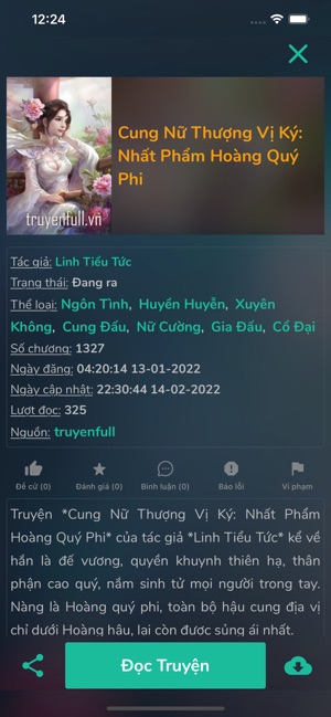 Truyện Full - Offline - Online