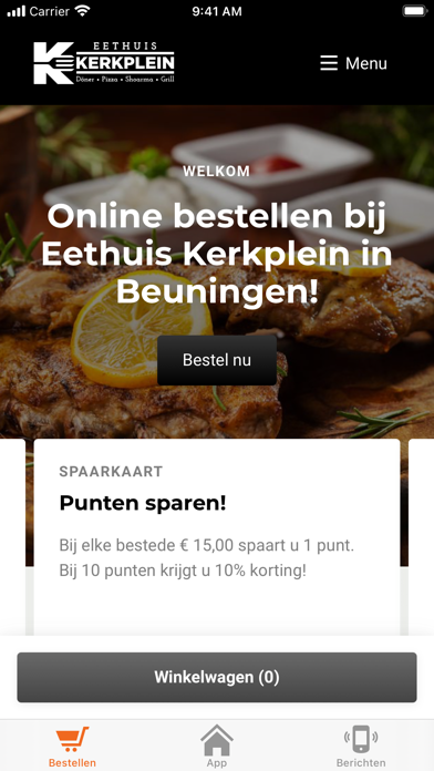 Eethuis Kerkplein screenshot 3
