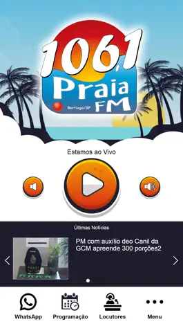 Game screenshot Rádio Praia FM 106,1 apk