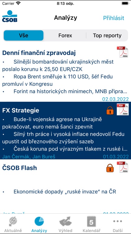 ČSOB Finanční trhy screenshot-4