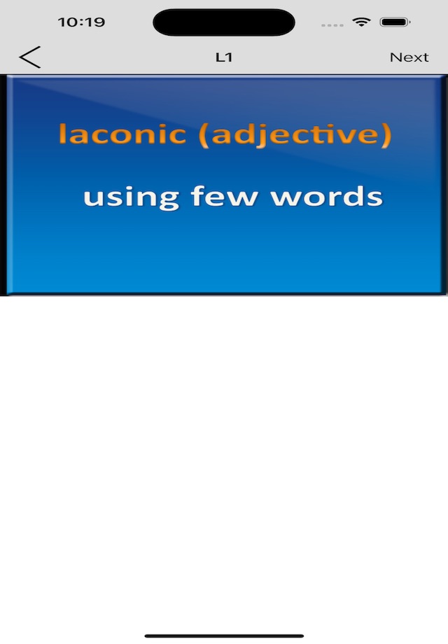 SAT Vocabulary Flashcard screenshot 3