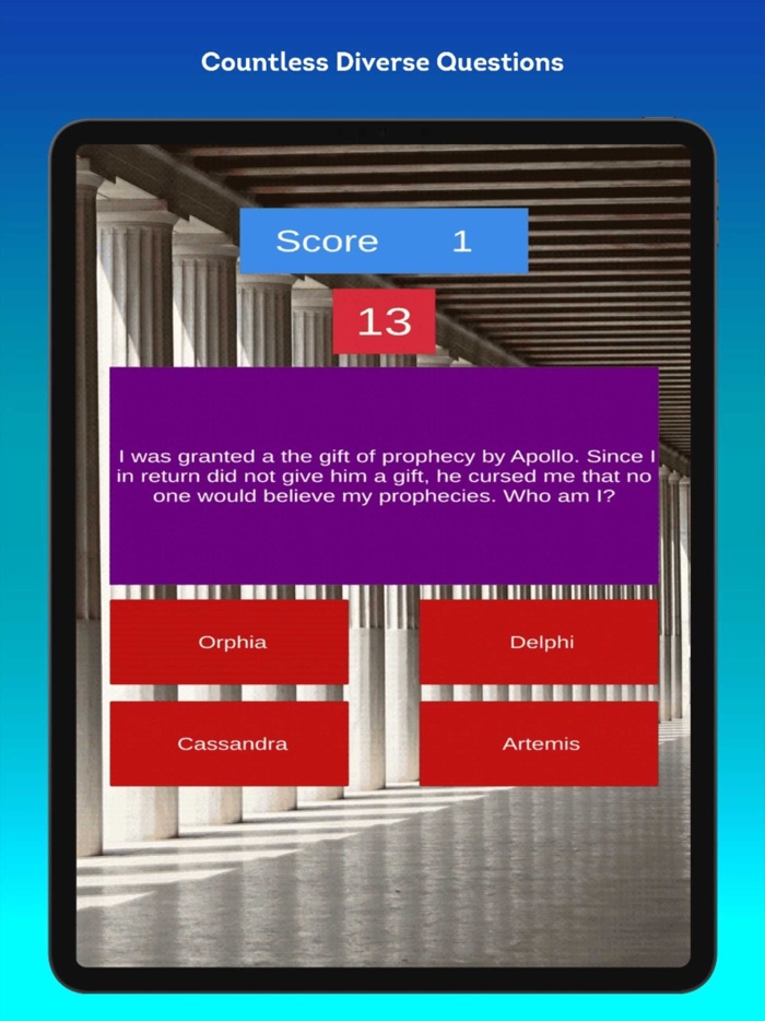 Greek Mythology Trivia Quiz