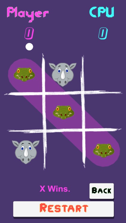 Tic Tac Toe - Animals