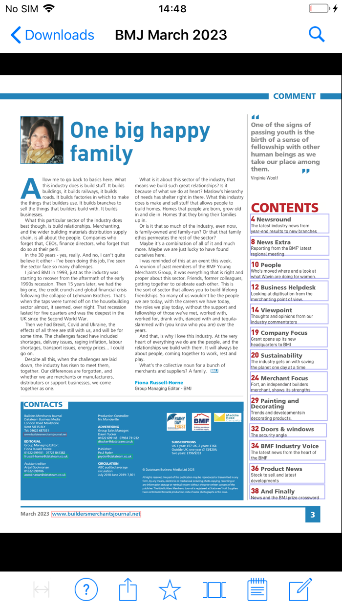 Builders Merchants Journal