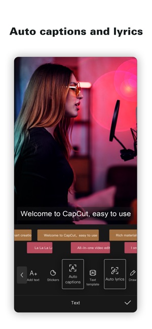 CapCut - App chỉnh sửa video trên App Store - Với CapCut, bạn sẽ có những công cụ tuyệt vời để chỉnh sửa video! Hãy tạo ra những tác phẩm nghệ thuật đồng hành cùng CapCut và trở thành những người sáng tạo xuất sắc nhất. Bạn có thể tải xuống ngay từ App Store và tham gia vào cộng đồng sáng tạo nhất hiện nay!