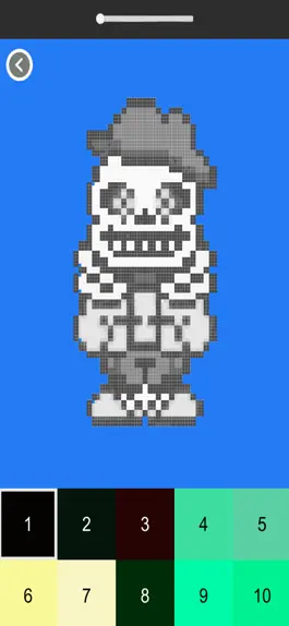 Game screenshot Undertale Sans Pixel Art apk