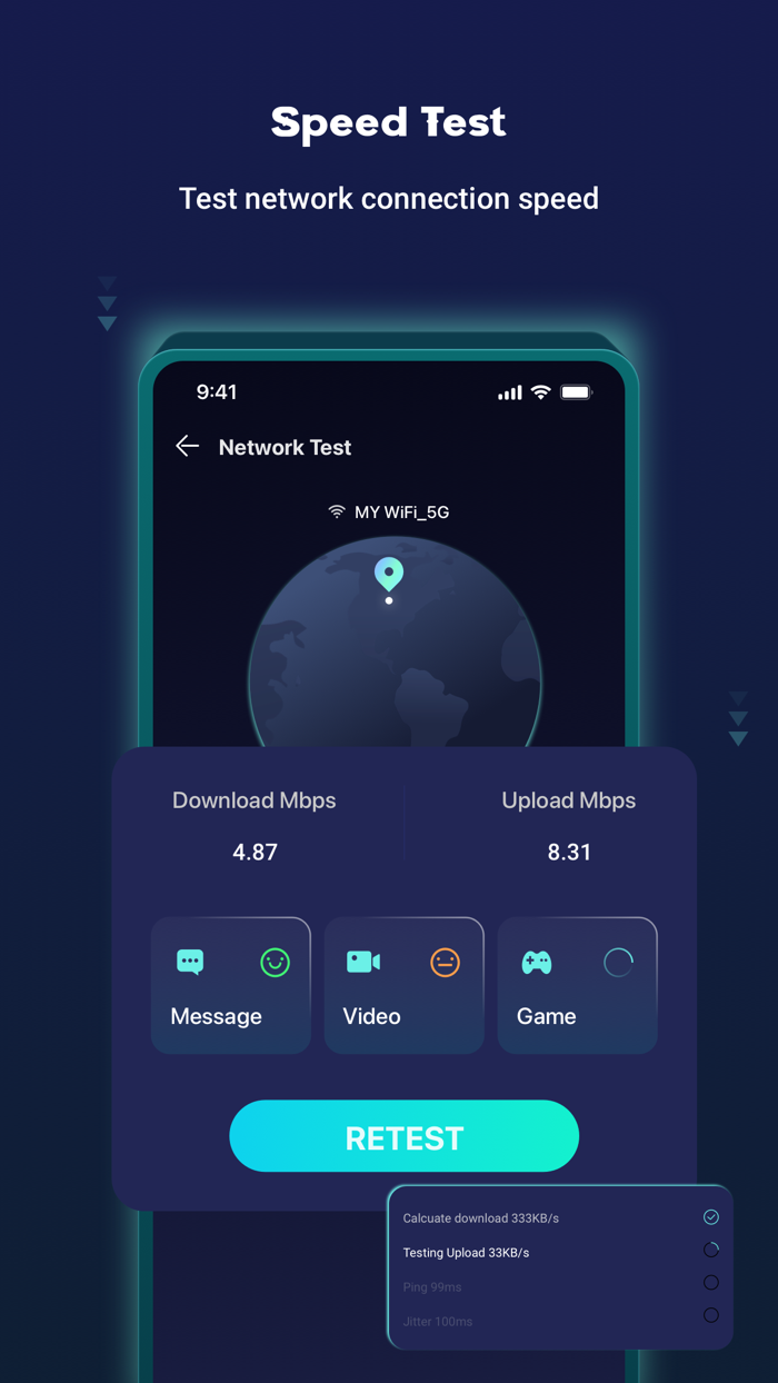 My WiFi-WiFi TestAnalyze