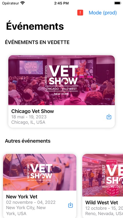 US Vet Shows