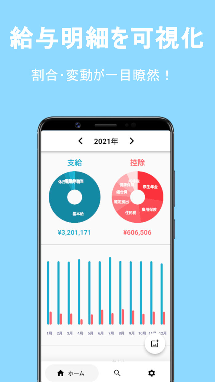 white給与【給与明細の『管理』『共有』】