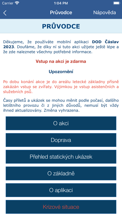 DOD Čáslav 2023 screenshot 3