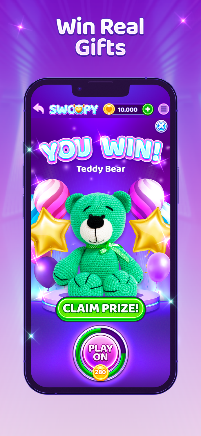 Swoopy Play Real Claw Machine