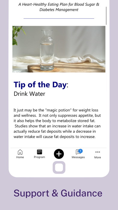 JHWC Weight Management App screenshot 2