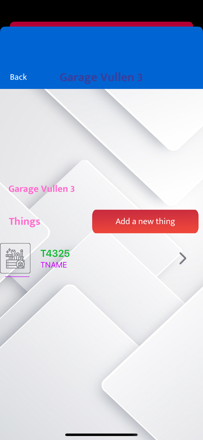 Garage Vullen Tracker
