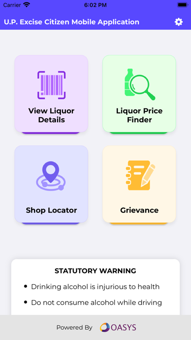 UP Excise Citizen App screenshot 2