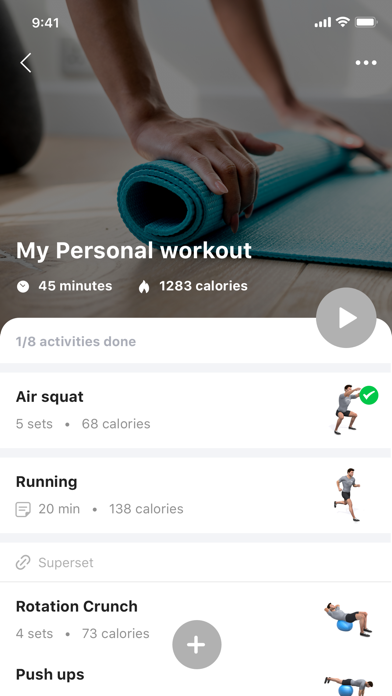 TSC Members' Fitness App screenshot 3