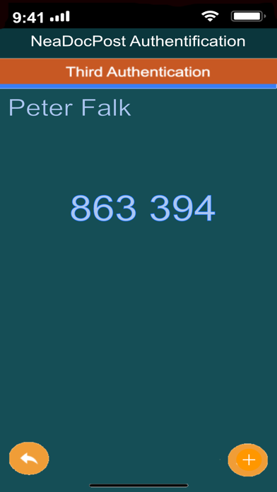 NeaDocPost Authentification screenshot 4