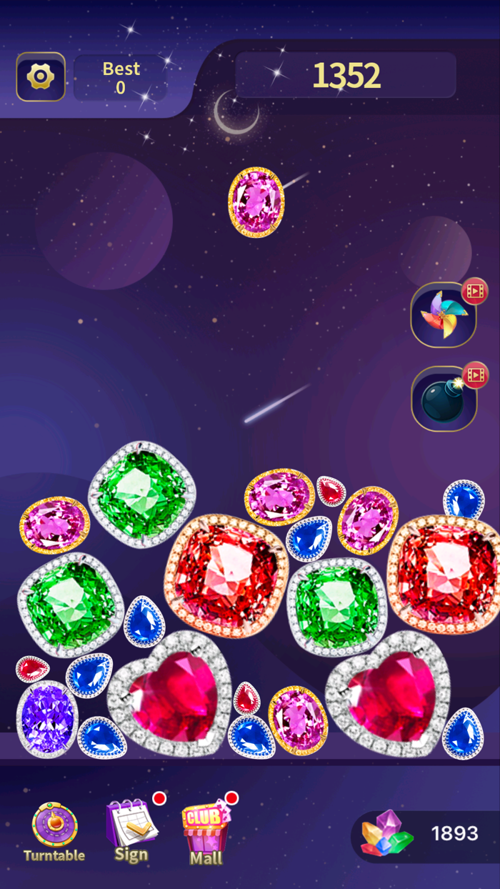 Merge Bigger Gem-Match Games