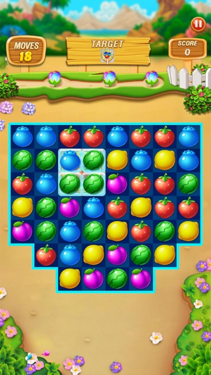 Fruit Frenzy Link Match Puzzle screenshot-5