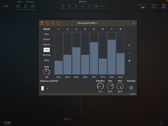 MelodyBud Generative Sequencer screenshot 2