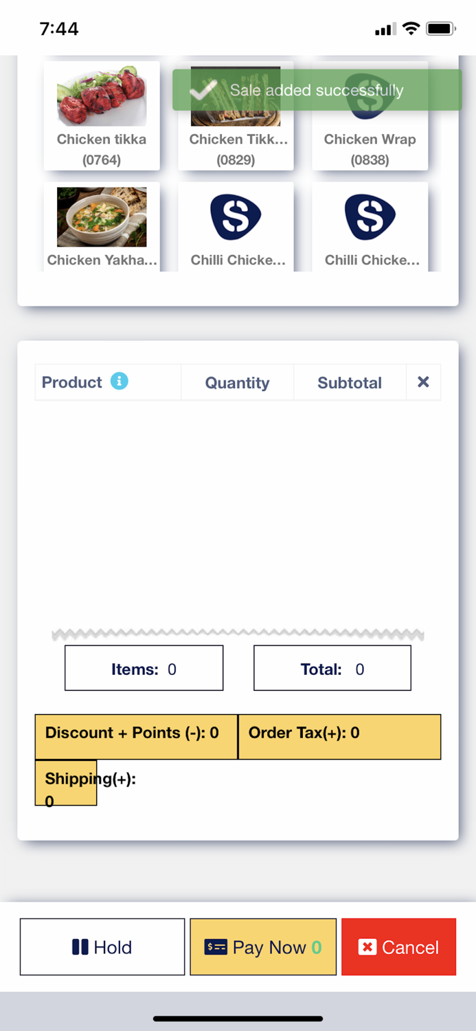 Sero POS  Point of Sale App