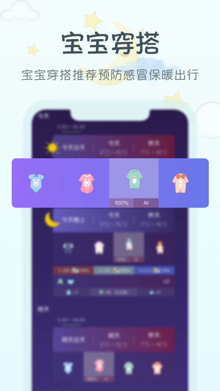 宝宝天气 - 即时天气预报宝妈知心天气和宝宝喝水提醒