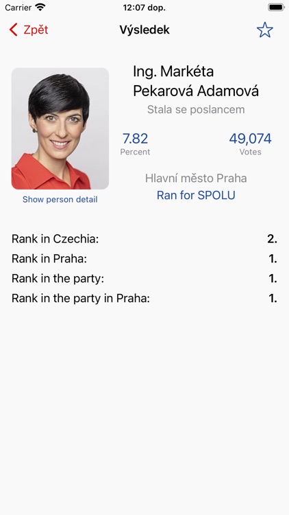iVote: A Czech election app screenshot-4