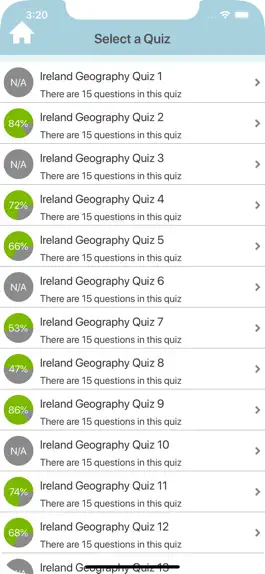 Game screenshot Ireland Geography Quiz apk