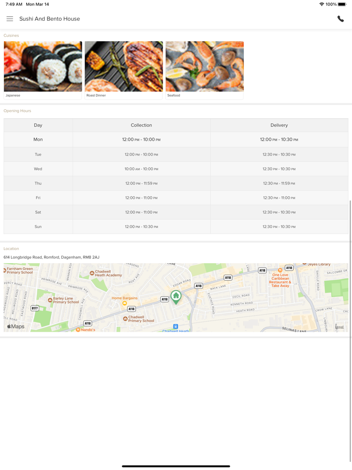 Sushi And Bento House