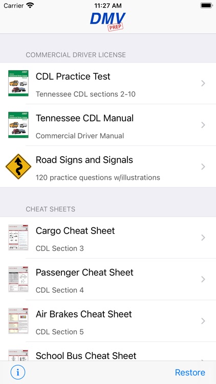 Tennessee CDL Test Prep