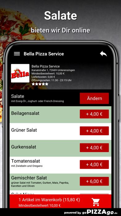 Bella Service Unterensingen screenshot 5