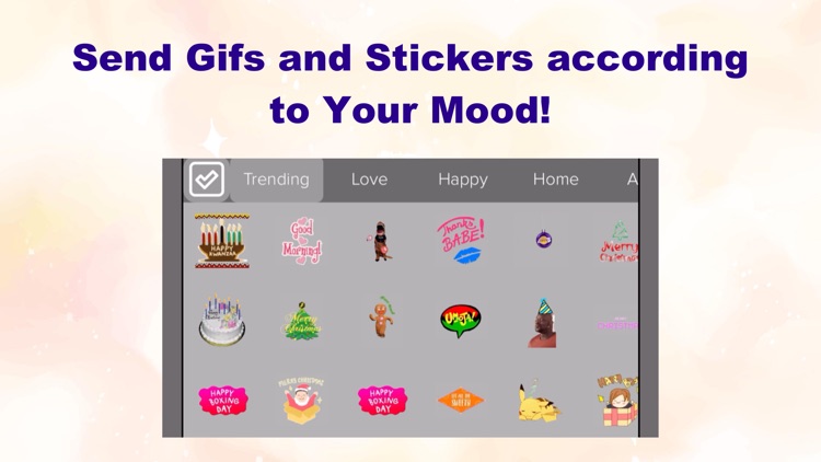 Fonts Stickers Gifs Keyboard