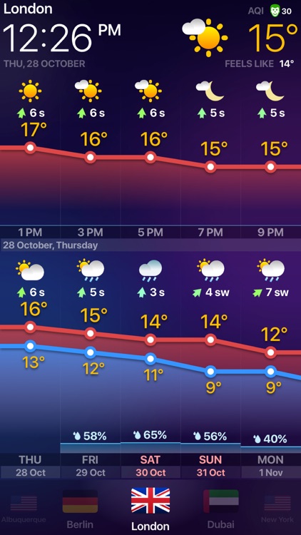 WEATHER NOW daily forecast app screenshot-7
