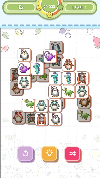 3 Tile : Animal Matching screenshot-7