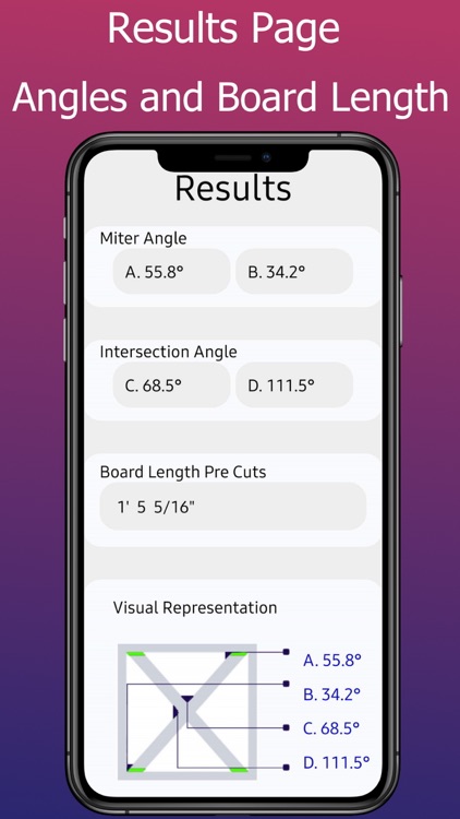 Miter Angle Calculator screenshot-7