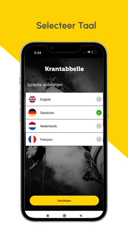 Kraantabel App