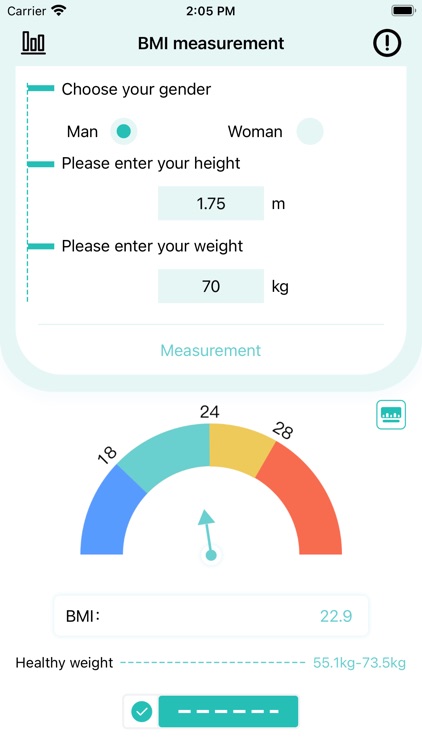 BMI measurement screenshot-3